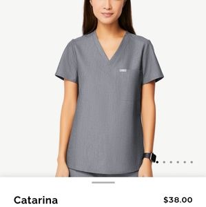 Figs Catarina One-Pocket Scrub Top